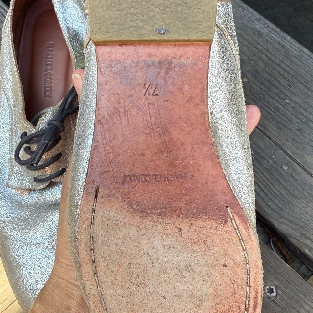 Rachel Comey Silver Leather Shoes - Picture 5 of 5